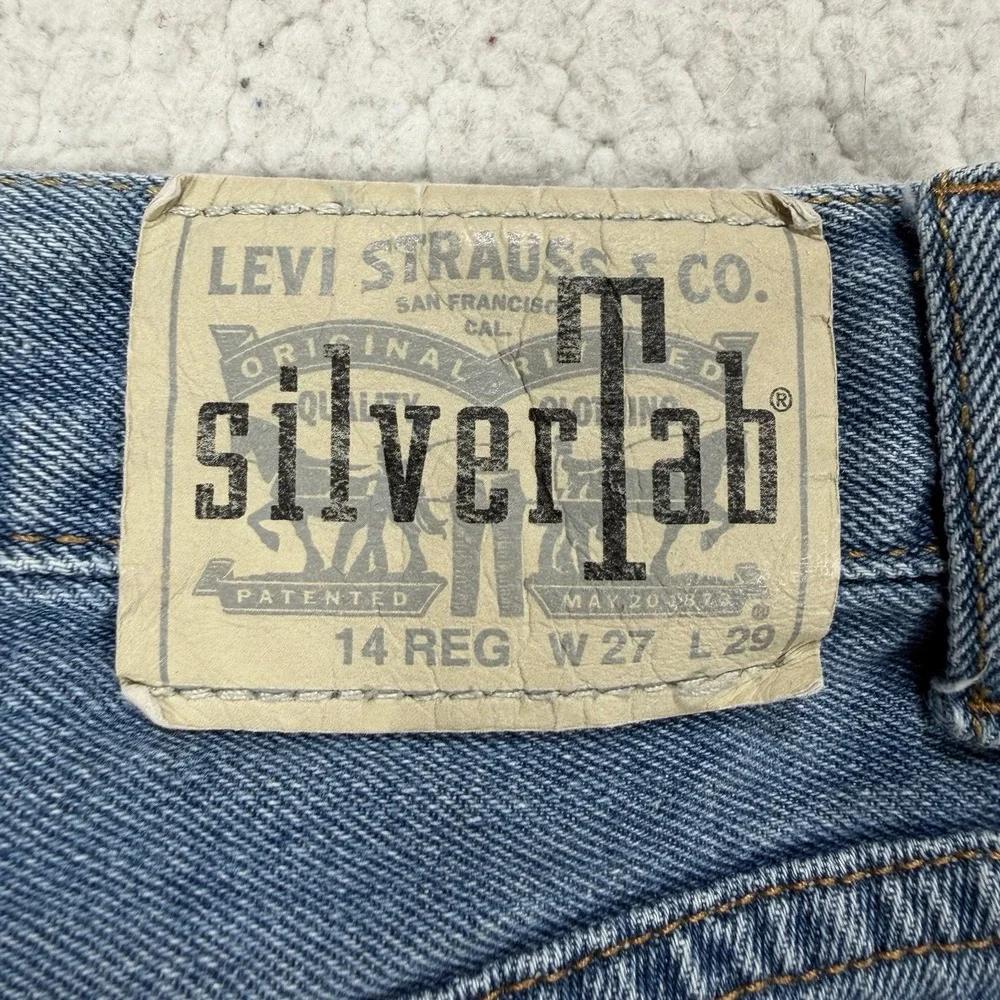 Levi's SilverTab Loose Fit Jeans Boys 14 Reg (26x27) Baggy Skater Streetwear